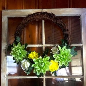 Handmade summer wreath